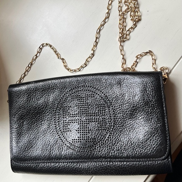 Tory Burch Leather Clutch or Crossbody - Picture 6 of 9